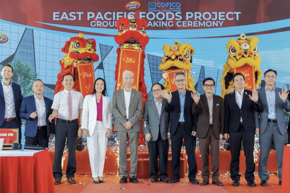 Groundbreaking Ceremony Of East Pacific Foods Project And Grand Opening Of Innovation Center
