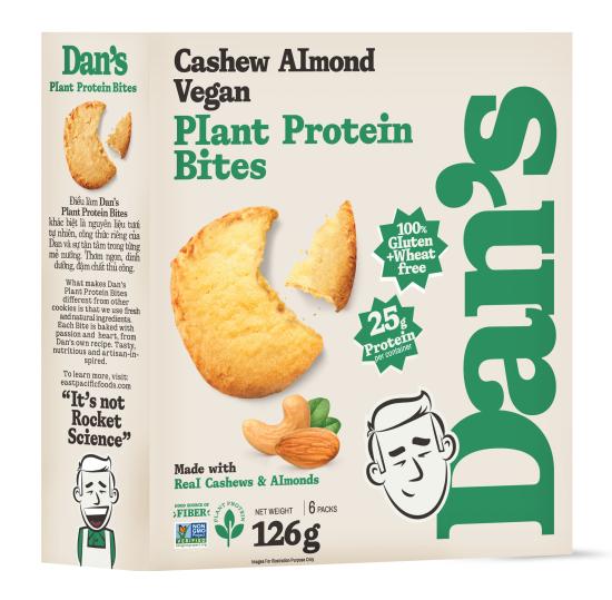 Plant Protein Bites Cashew Almond Vegan 126g